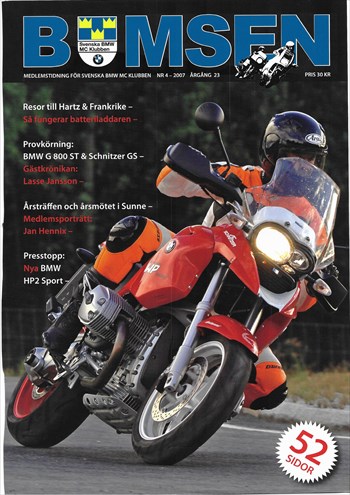 Framsida Bumsen 4 2007