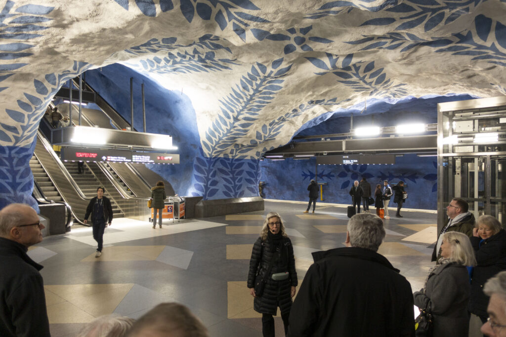 D7 Konståkning i tunnelbanan